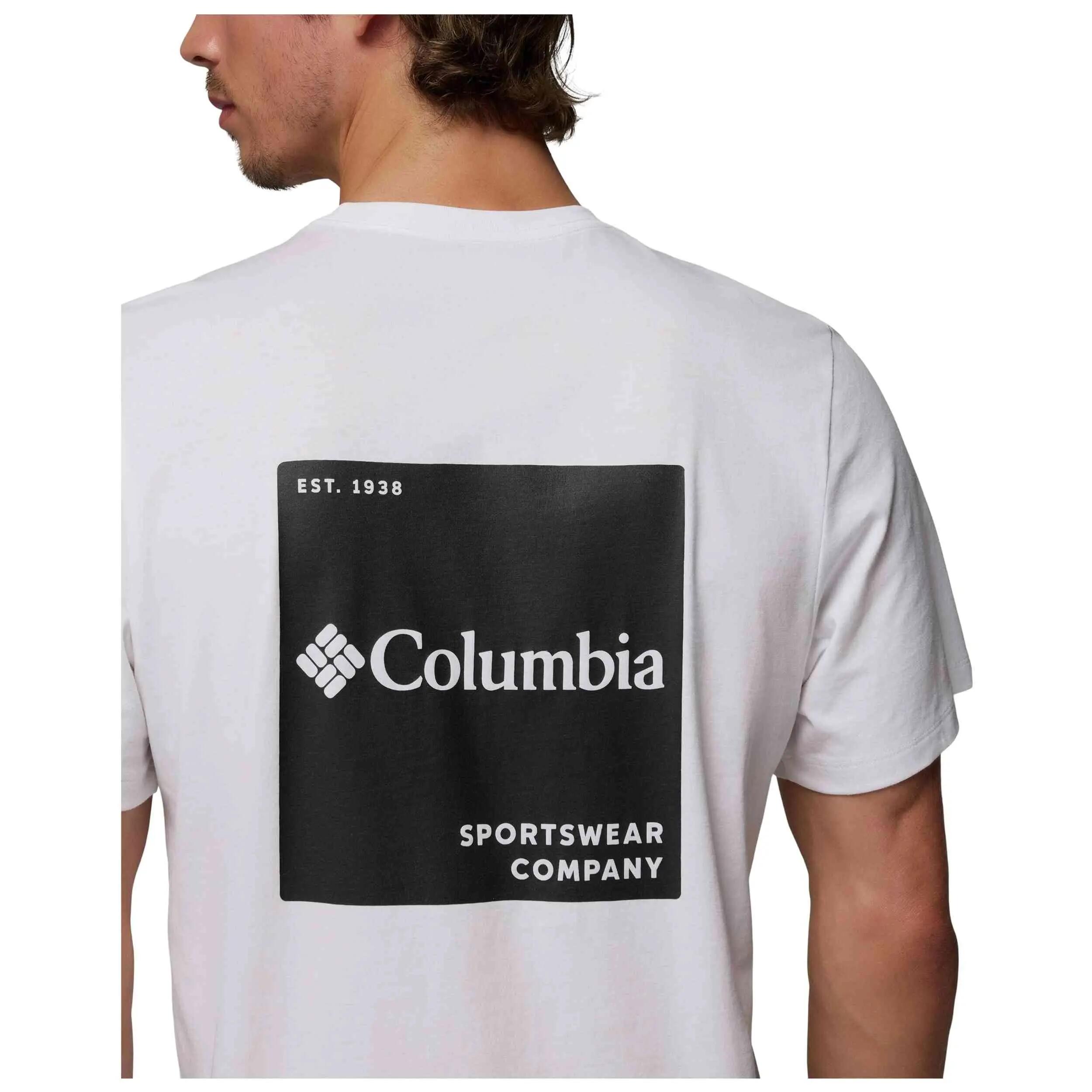 Maglia a maniche corte Columbia modello Camiseta Columbia CSC Logo Ba per uomini 5/5