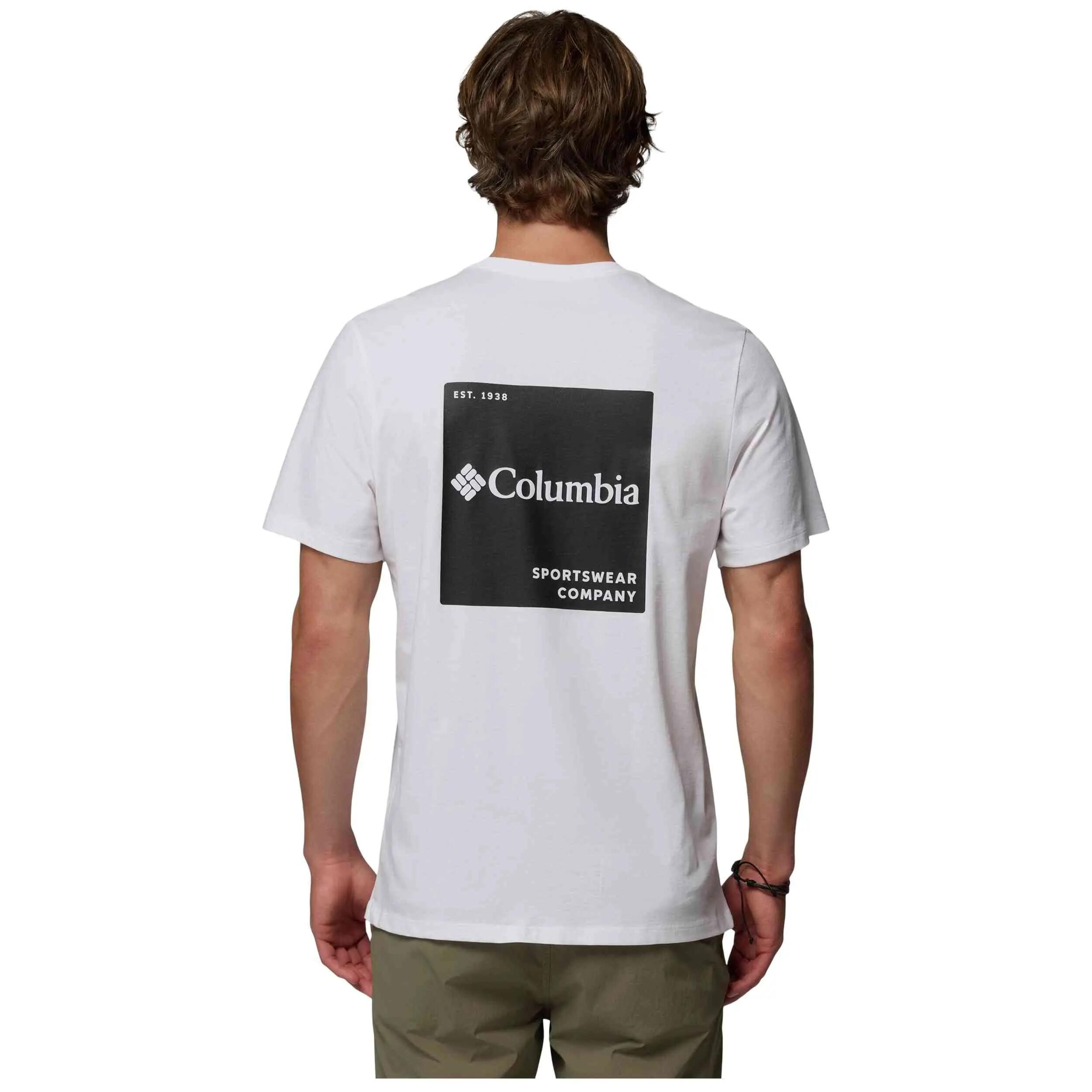 Maglia a maniche corte Columbia modello Camiseta Columbia CSC Logo Ba per uomini 3/5