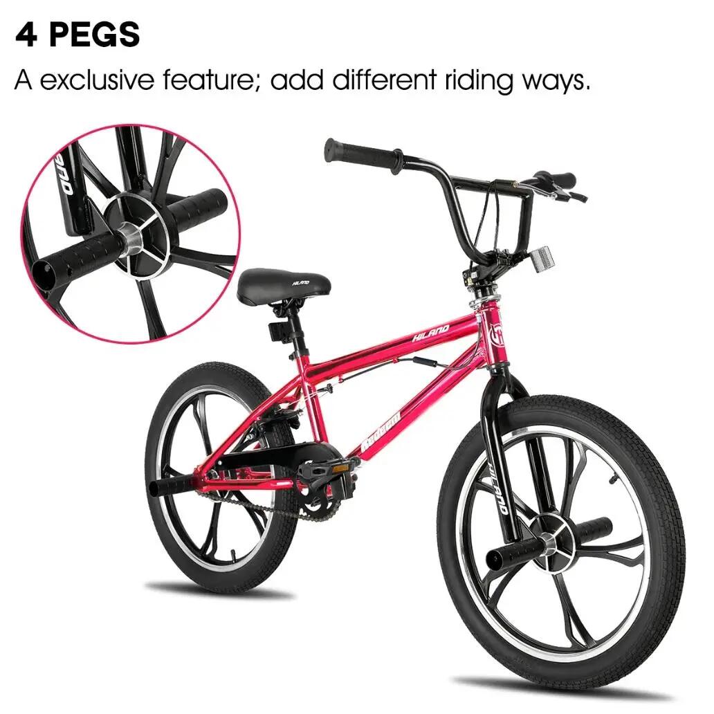 Niños BMX 5-Radios 360° Rotor 4 Pegs Monomarcha 5/6