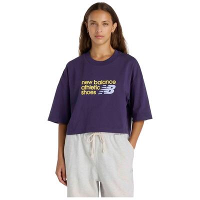 T-shirt met korte mouwen new balance model wt51908-boy voor vrouwen