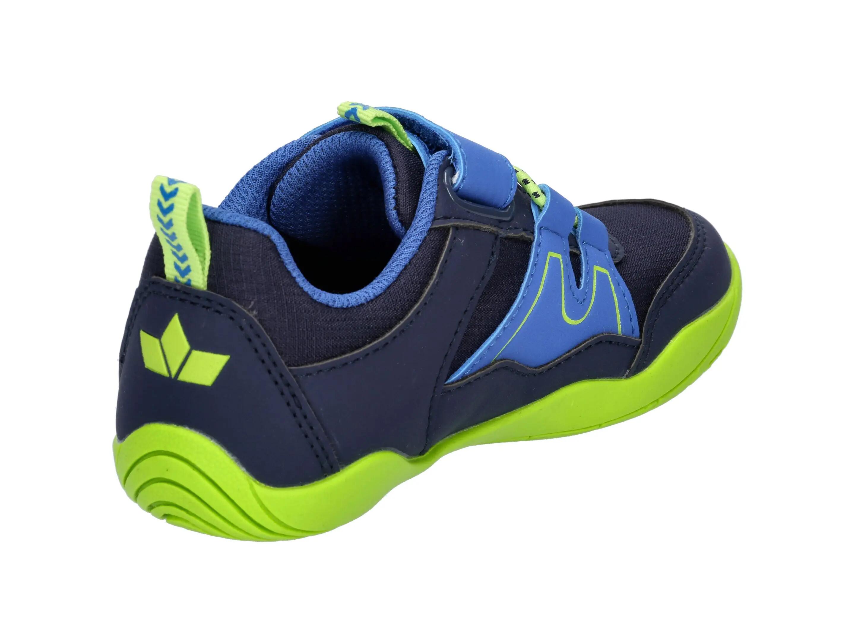 scarpe - corsa - bambini - barefoot, velcro - blu 4/6
