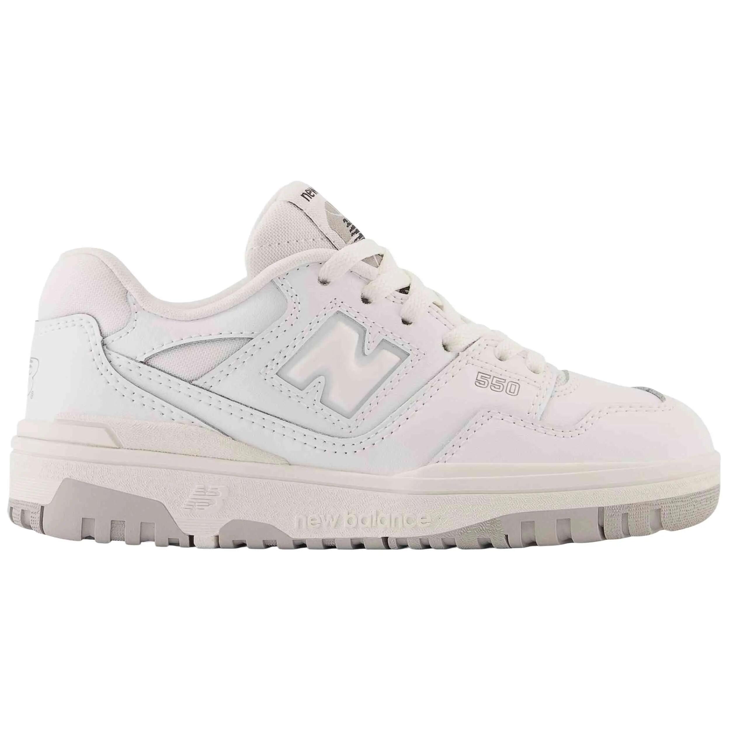 Baskets New balance modèle Zapatillas New Balance 550 blanc pour unisexe enfants 1/5