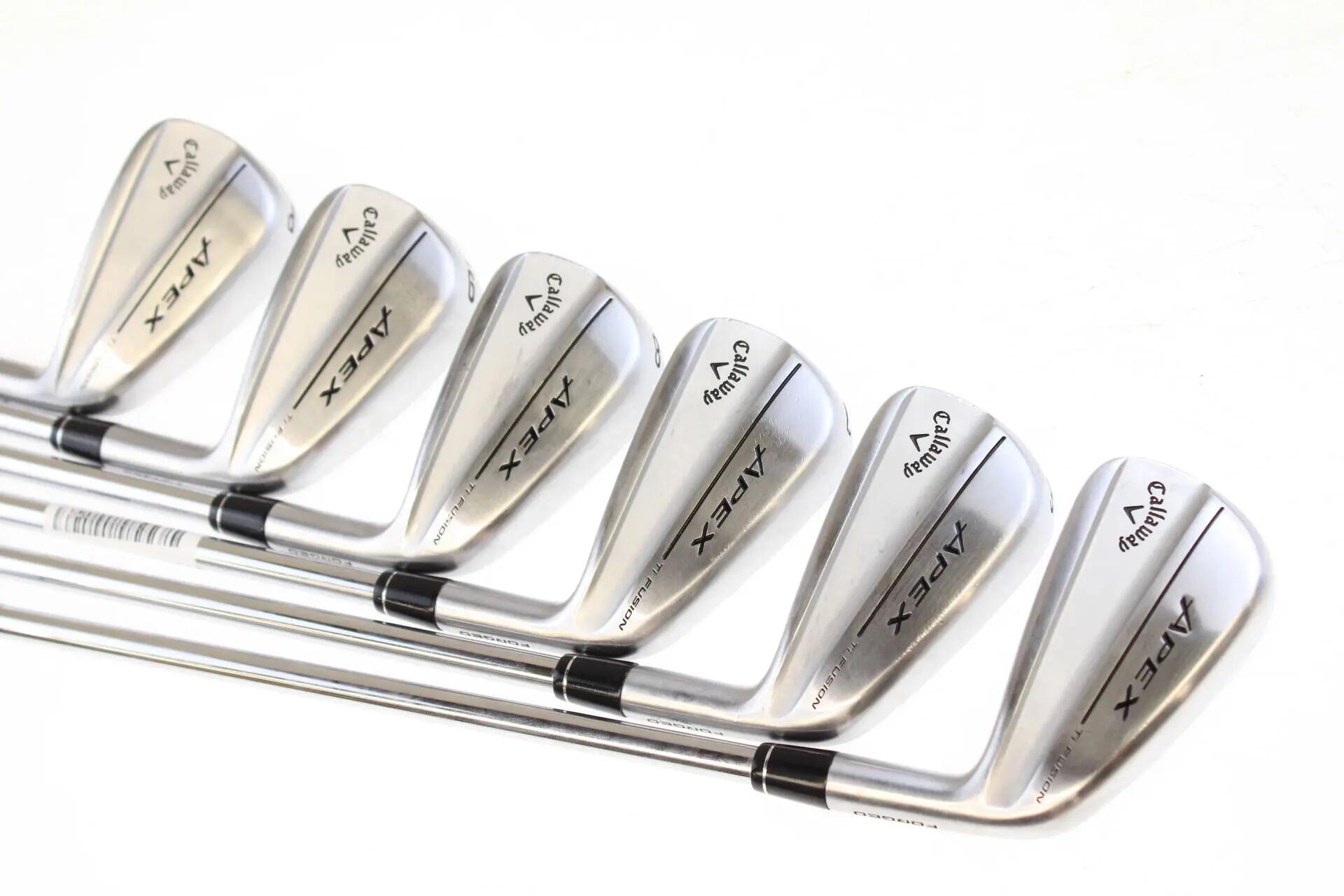 Seconde vie - Callaway Apex Ti Fusion Plated RH 5-PW Iron Set - Very good 3/5