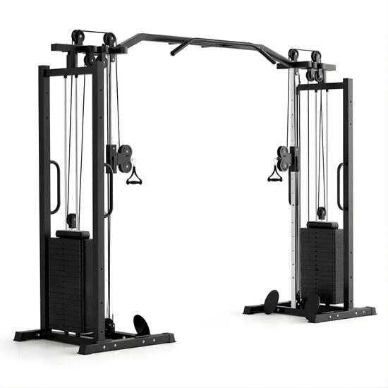 Cable Crossover professionnel avec 2 piles de 100 kg