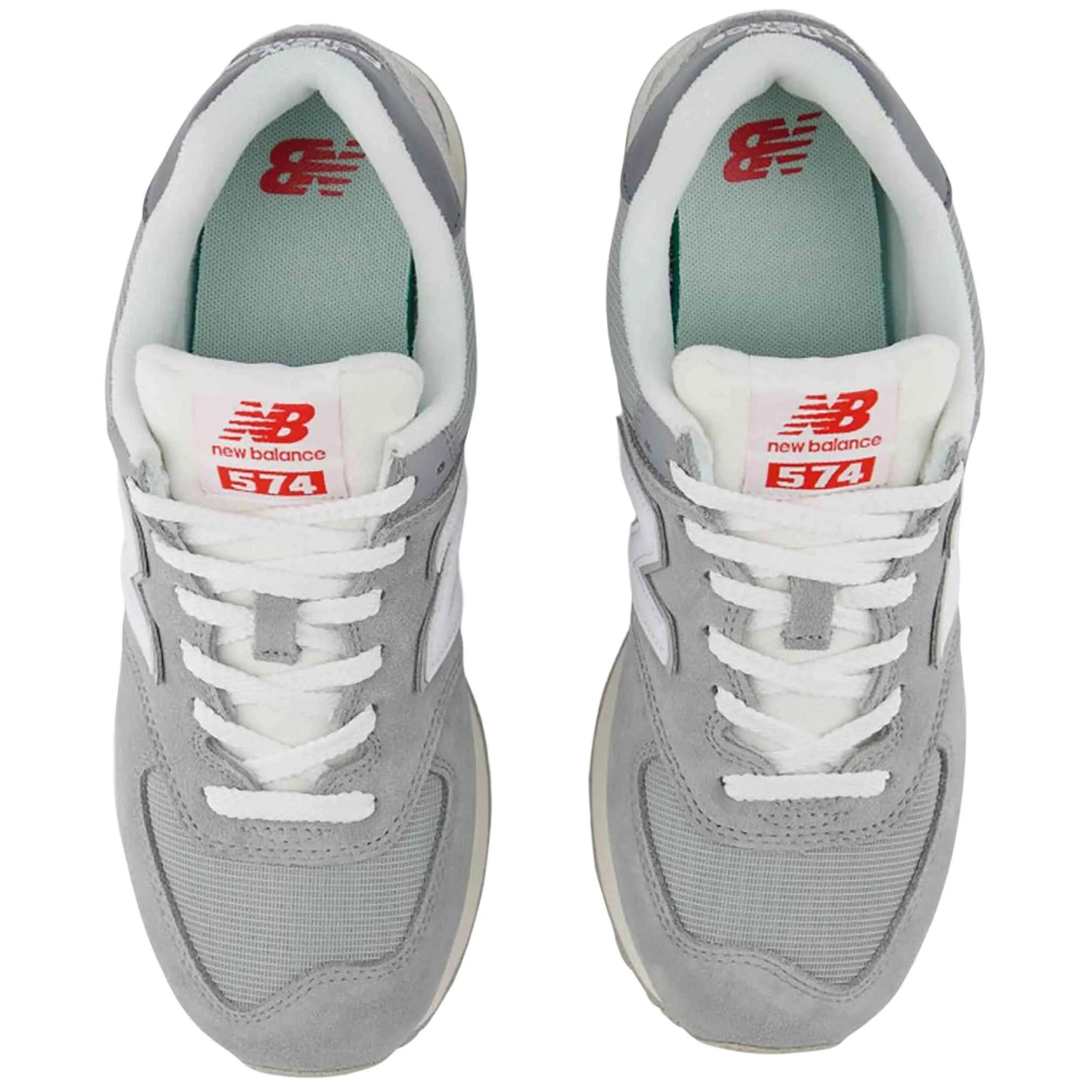 Zapatillas New balance modelo Zapatillas New Balance 574 gris oscuro para mujer 3/5