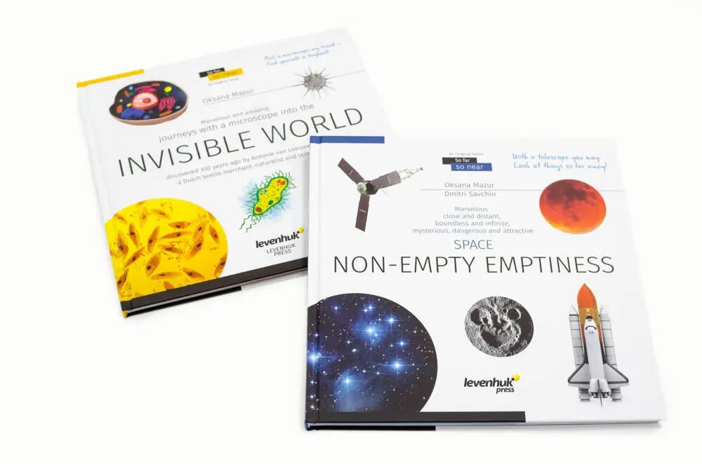Libros de ciencia para niños - Biología y Astronomía - LEVENHUK 5/6