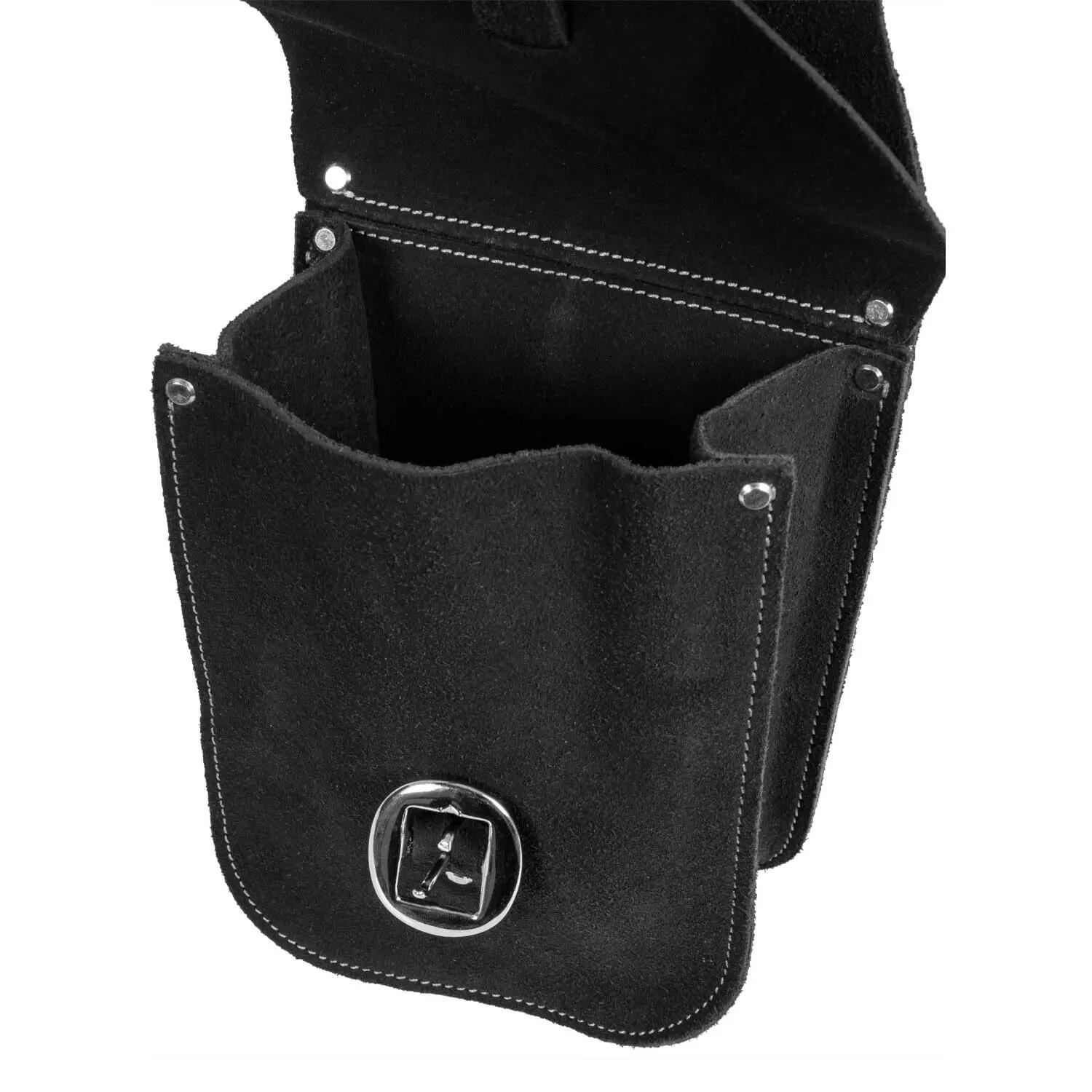Voorste suède leren aktetas 4/4