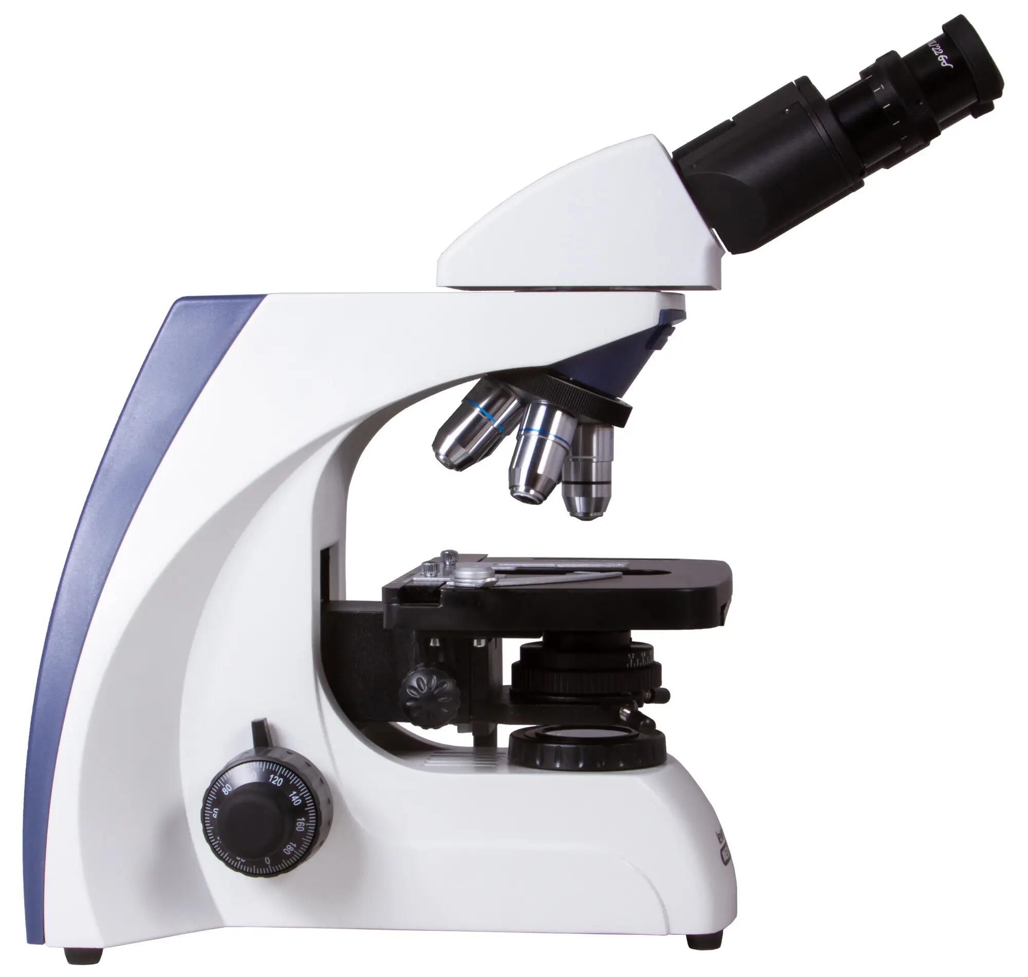 Microscopio - Binoculare semi-plan - MED 30B - Nero 6/6