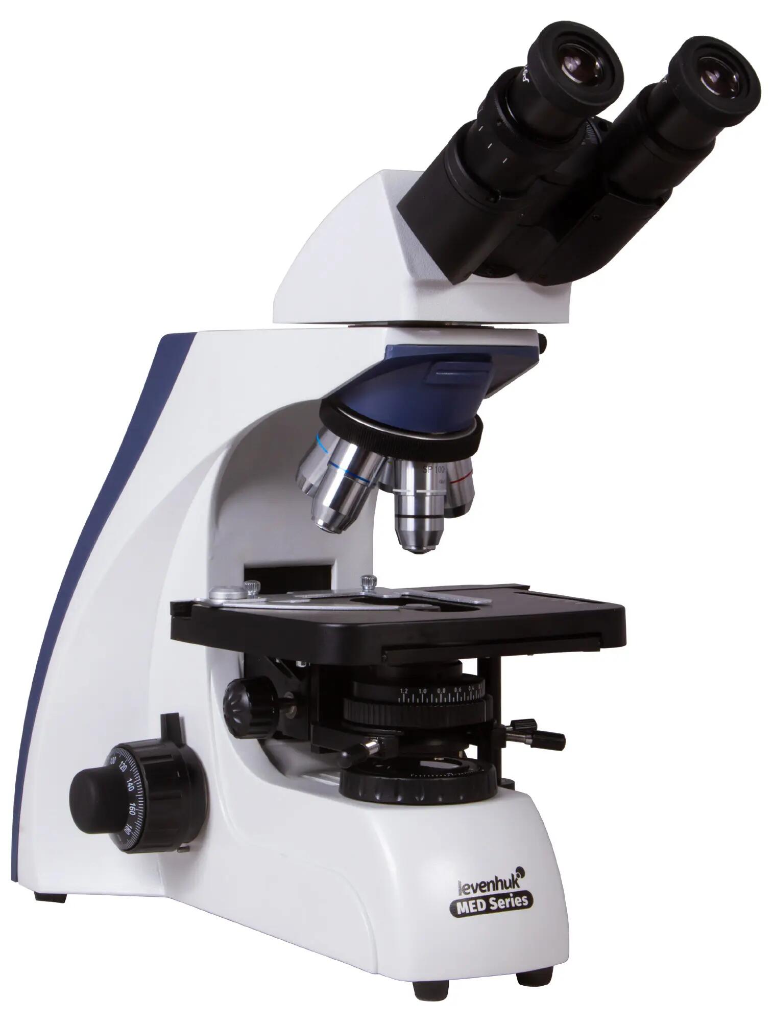 Microscopio - Binoculare semi-plan - MED 30B - Nero 5/6