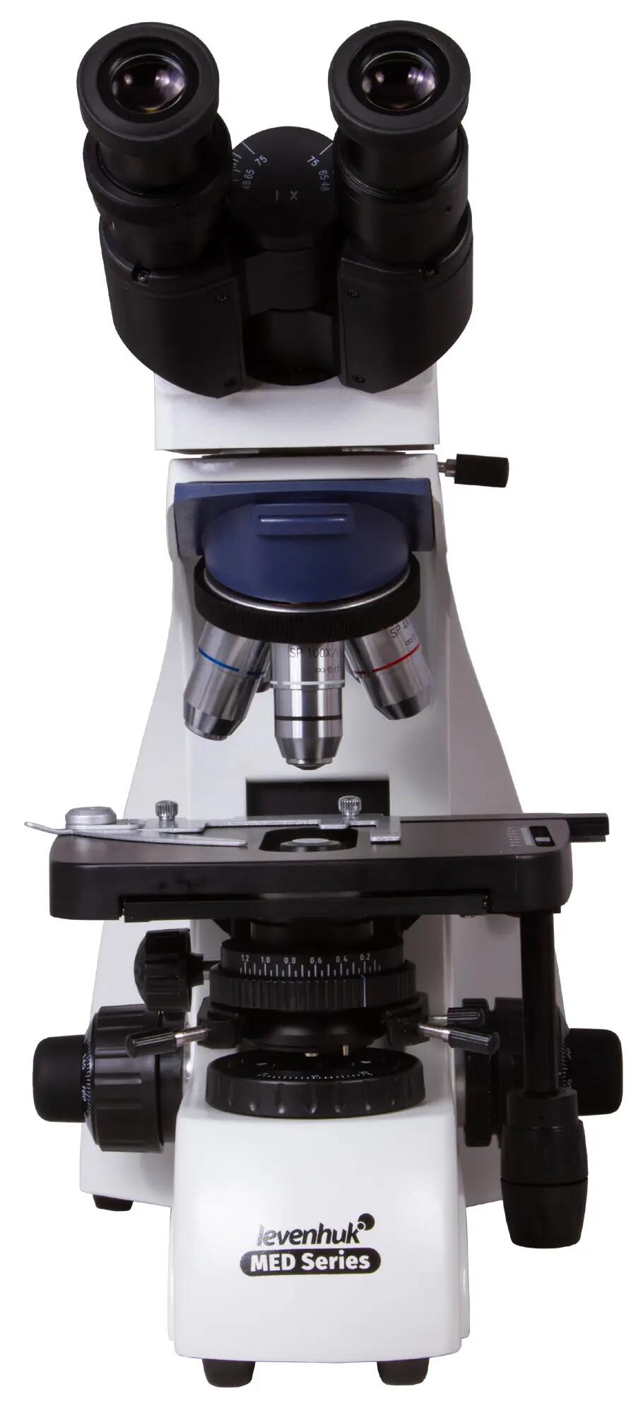 Microscopio - Binoculare semi-plan - MED 30B - Nero 4/6