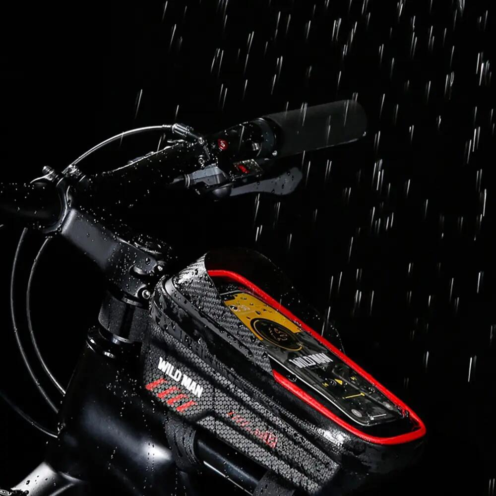 Fietstas voor frame met waterdichte telefoonhouder WILD MAN 6/6