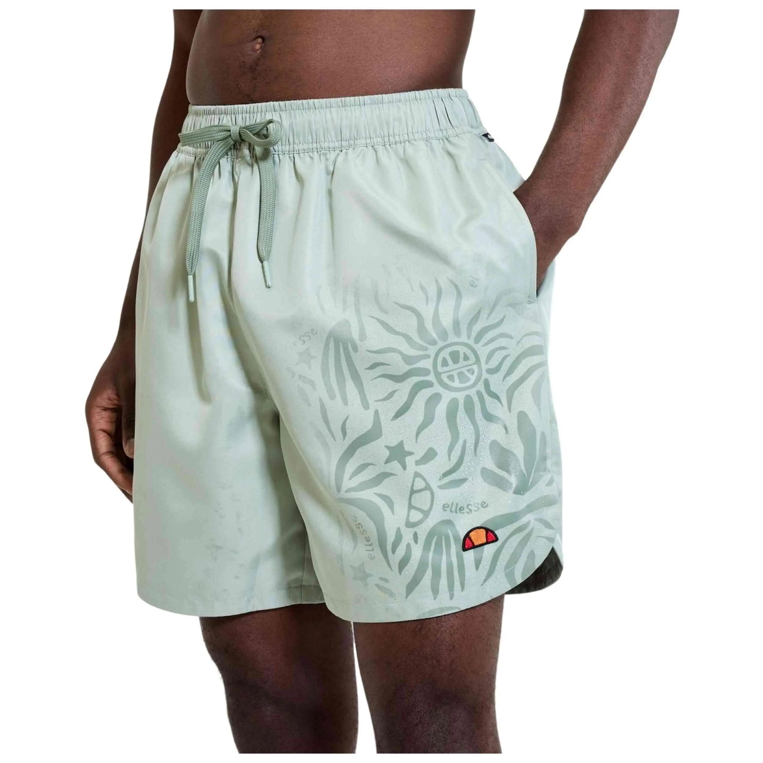 Pantalon corto Ellesse modelo SHA22567-GRN para hombre 3/3