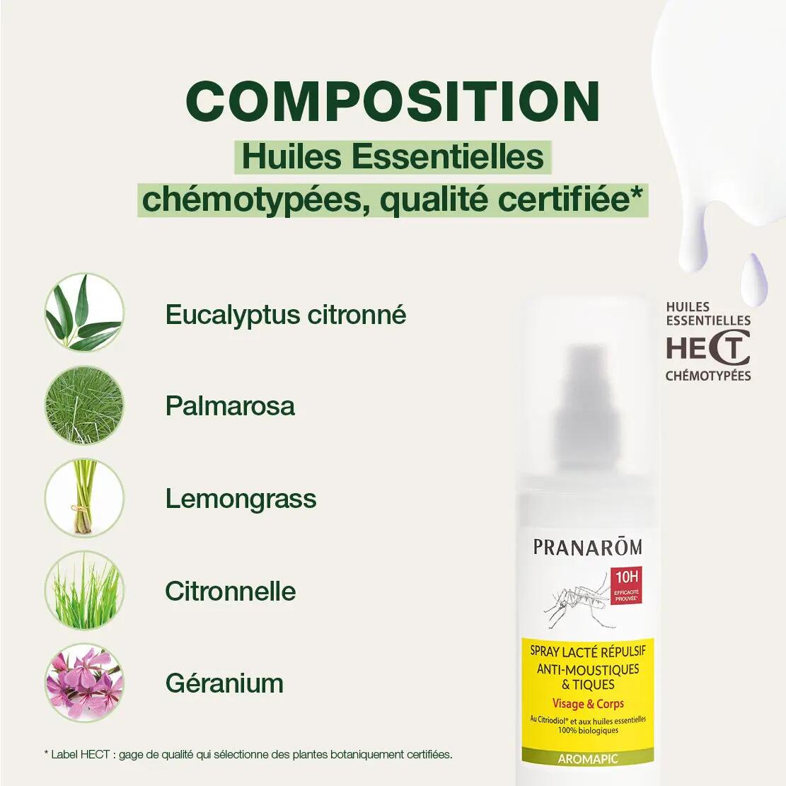 Spray lacté - anti-moustiques et tiques - 100 ml 3/4