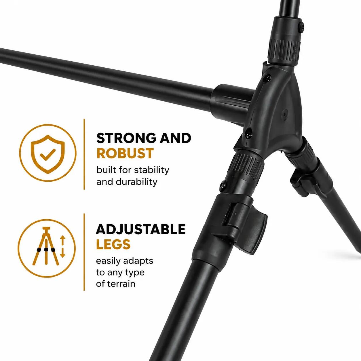 Fish-Xpro Basic Rod Pod - Para 2 Canas - Com Alarmes e Hangers 7/7
