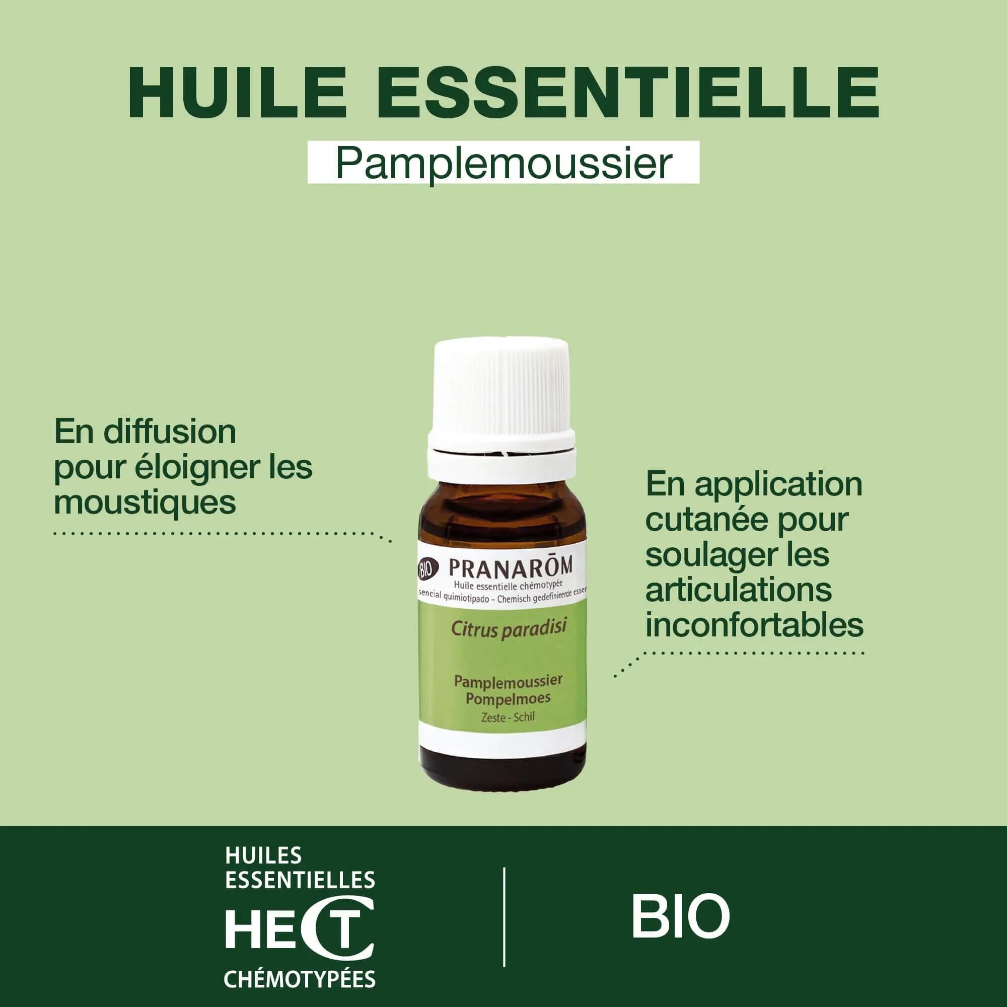 Huile essentielle - Pamplemoussier BIO, chémotypée - 10 ml 5/5