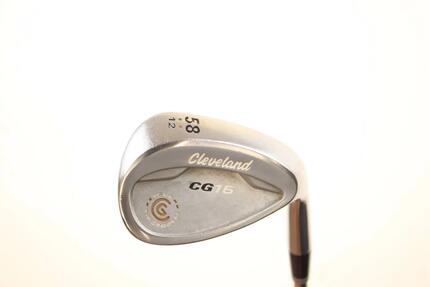 Seconde vie - Cleveland CG16 Satin Chrome RH 58-deg Wedge - Sufficient