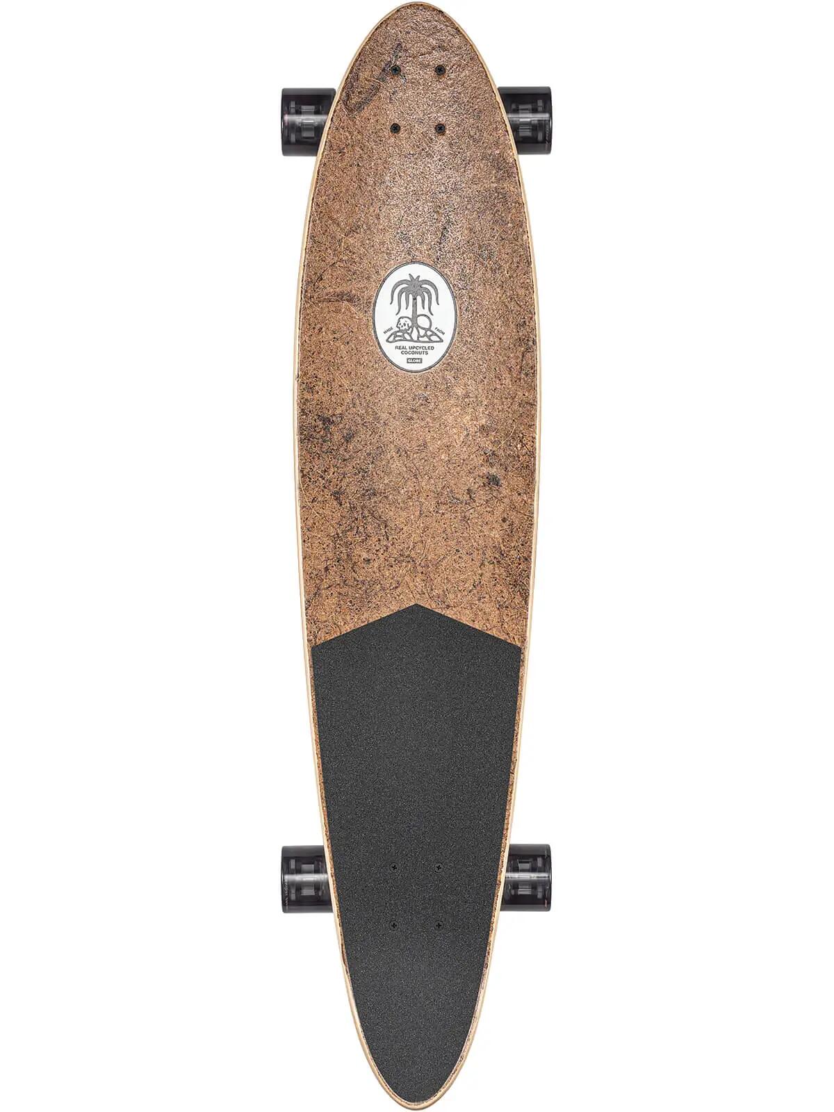 Globe Pinner Classic Longboard 40 Coconut / Black Tide 3/4