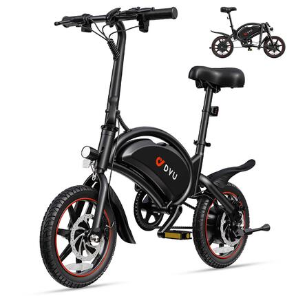 Vélo Électrique Urbain D3S Moteur 250W, Batterie 36V 10Ah, Pneu 14