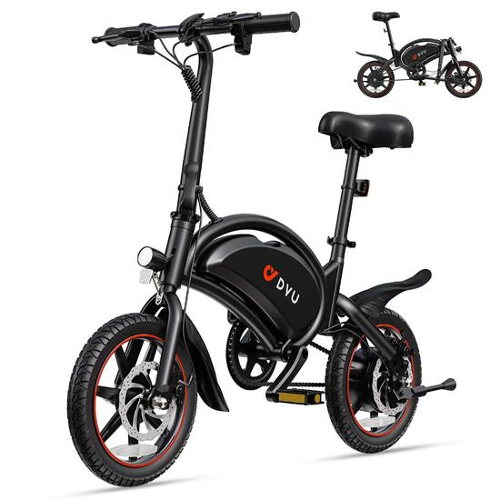 Vélo Électrique Urbain D3S Moteur 250W, Batterie 36V 10Ah, Pneu 14