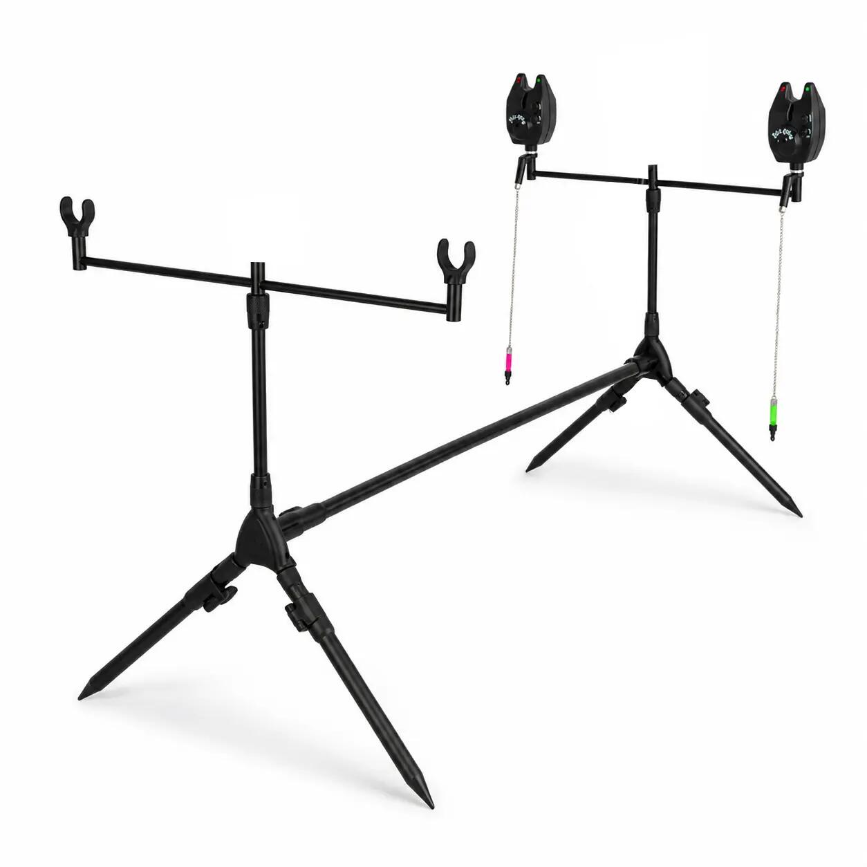 Fish-Xpro Basic Rod Pod - Para 2 Canas - Com Alarmes e Hangers 2/7