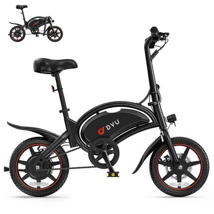 Vélo Électrique Pliable DYU D3S, 250W, Pneus 14 Pouces