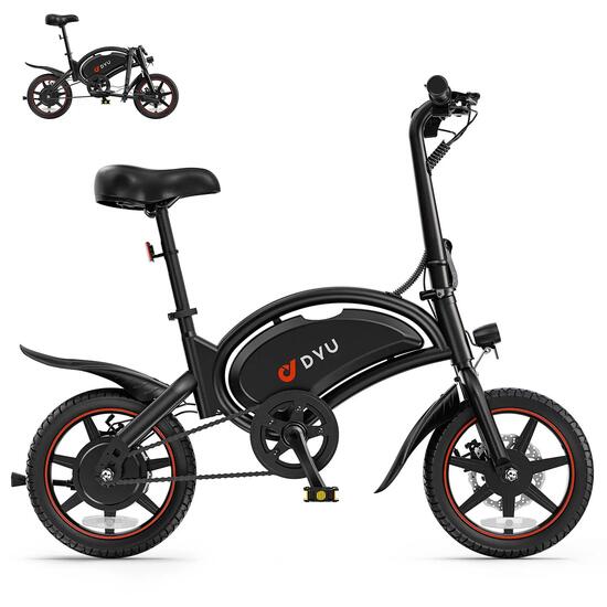 Vélo Électrique Pliable DYU D3S, 250W, Pneus 14 Pouces