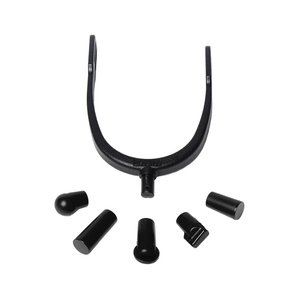 Composite polymer multi-stem spurs