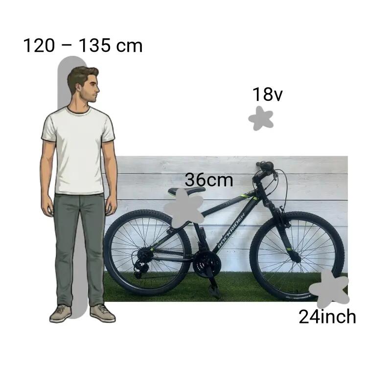 Bicicleta usada Rockrider ST500 2/4
