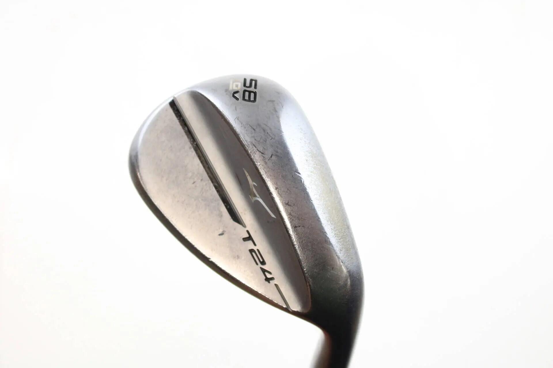 Seconde vie - Mizuno T24 Soft White Satin V-Profile RH 58-deg Wedge - Sufficient 2/5
