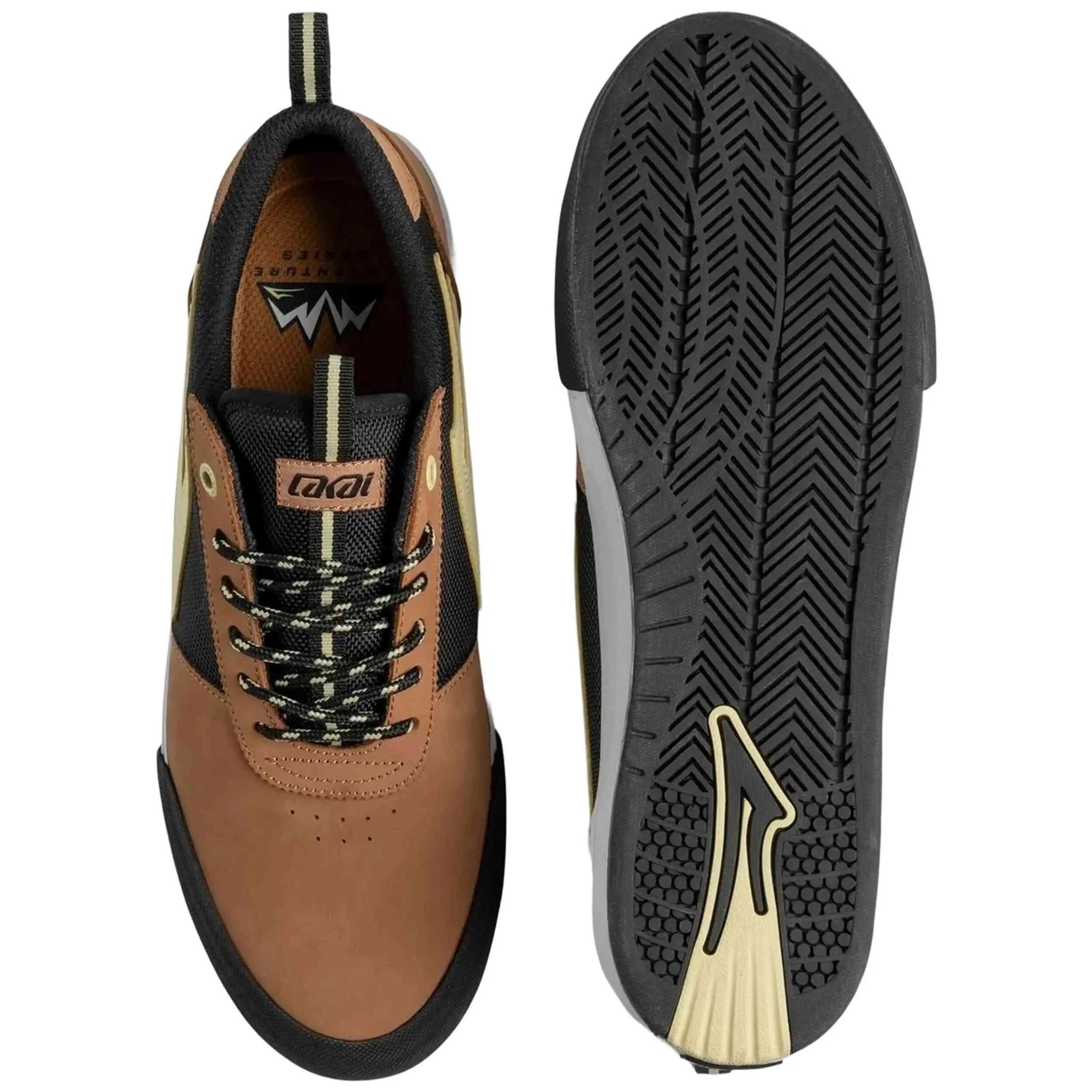 Sapatilhas Lakai modelo Manchester Elite Brown Sugar Hiker para unissex 4/4