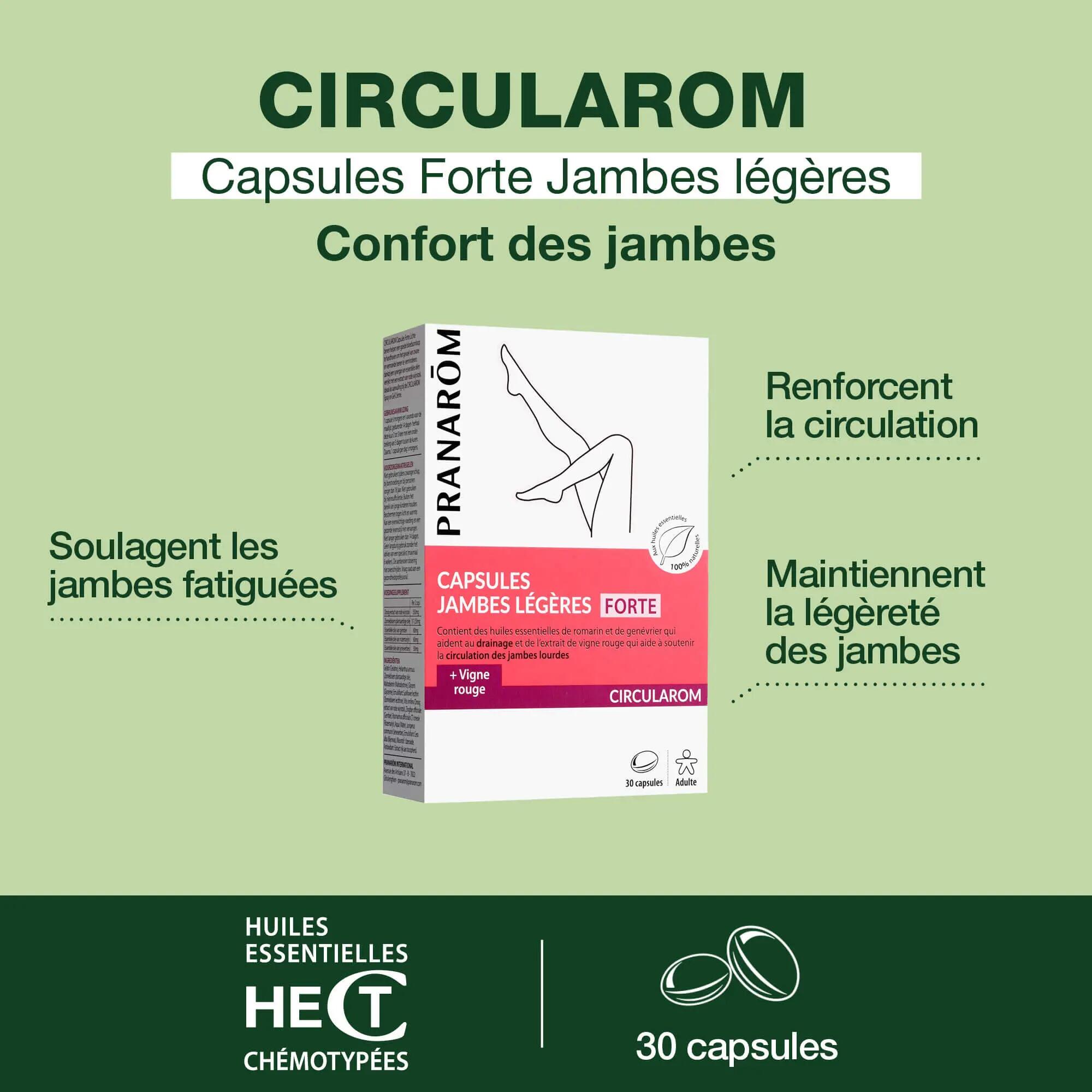 Capsules Jambes Légères - Vigne rouge - 30 gélules 4/4