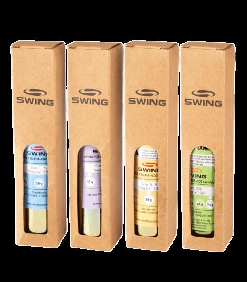 Cartouche de CO₂ pour gilet airbag Swing P25