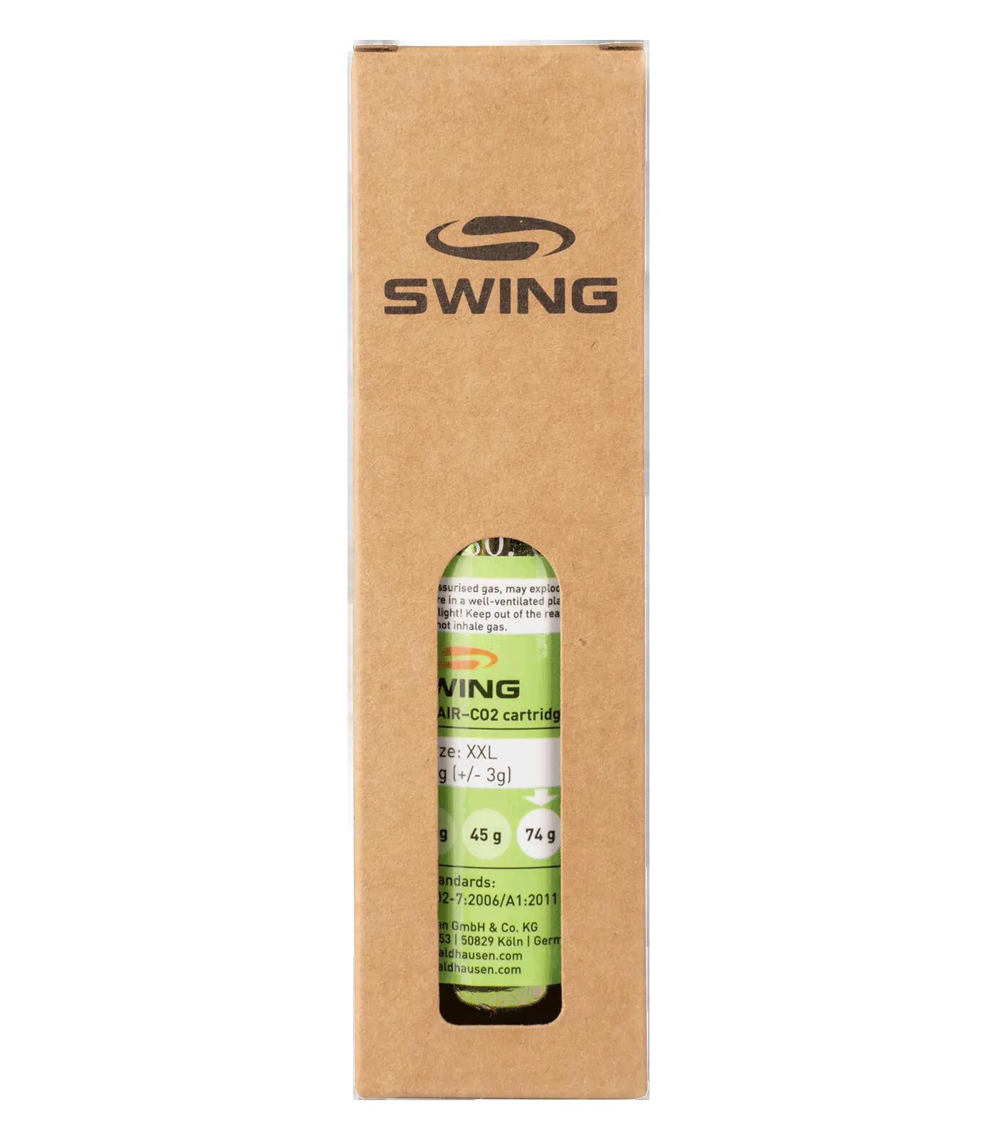 Cartouche de CO₂ pour gilet airbag Swing P25 2/3