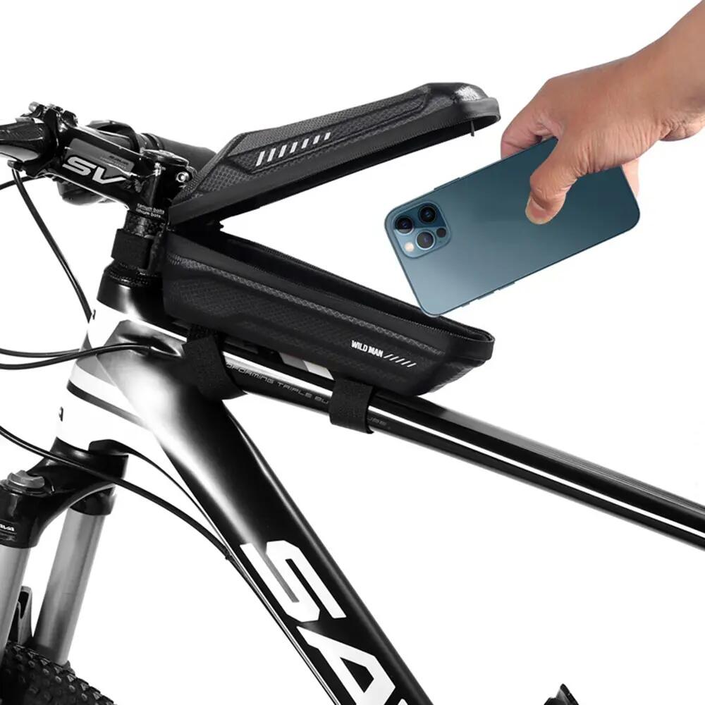 Sacoche de cadre vélo étanche réfléchissante WILD MAN 6/6