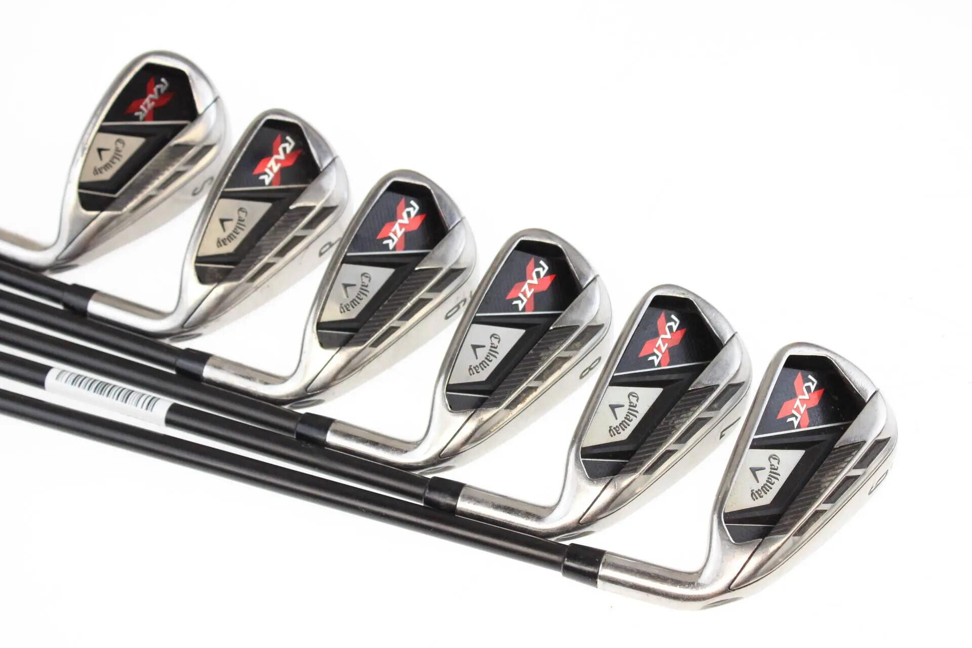 Seconde vie - Callaway RAZR X RH 6-PW-SW Iron Set - Good 3/5