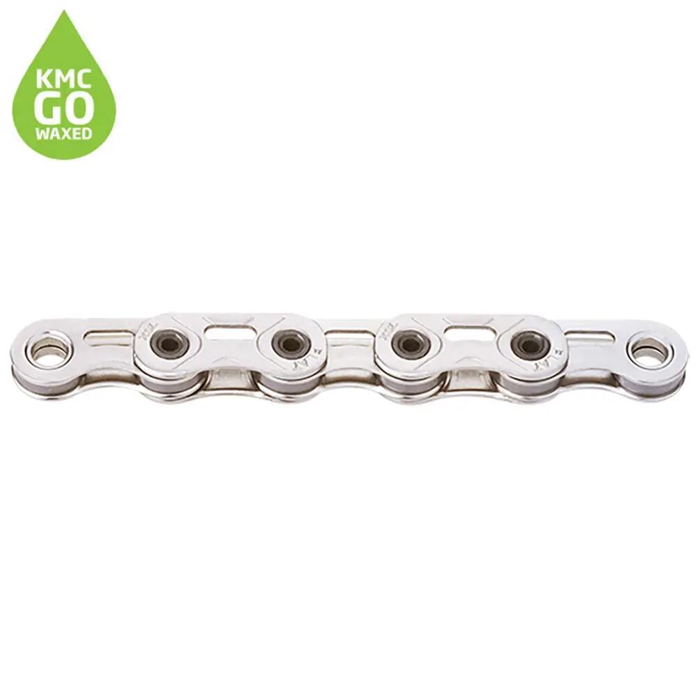KMC X Flat SL Pre-Waxed SRAM 12/13x Chain Silver 12,13 Speed 4/4