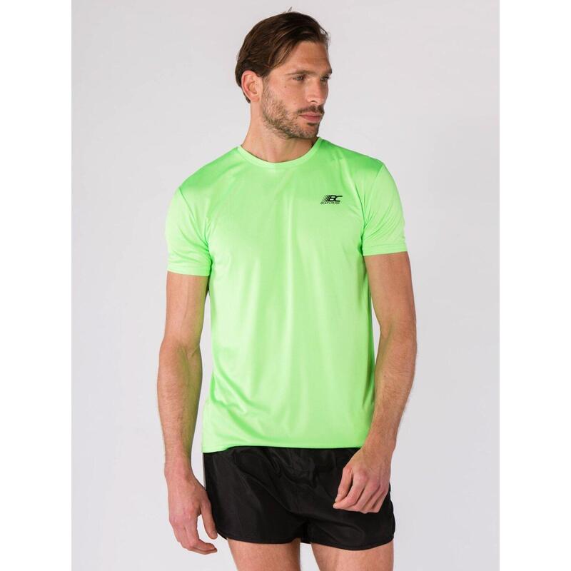 T-shirt Running Méo Vert Fluo