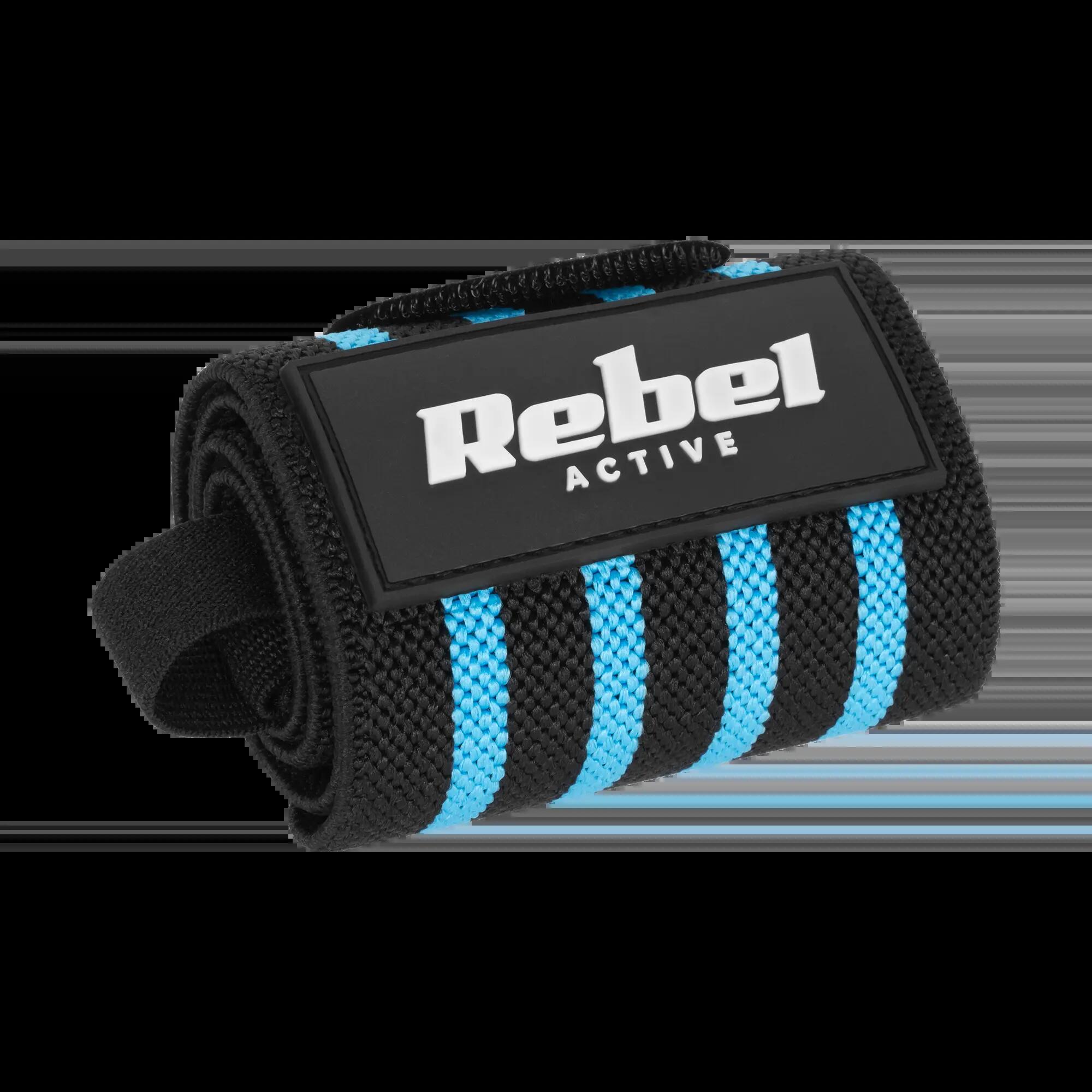 Stabilizator nadgarstka owijki opaski usztywniacz trening 2szt REBEL ACTIVE 3/6