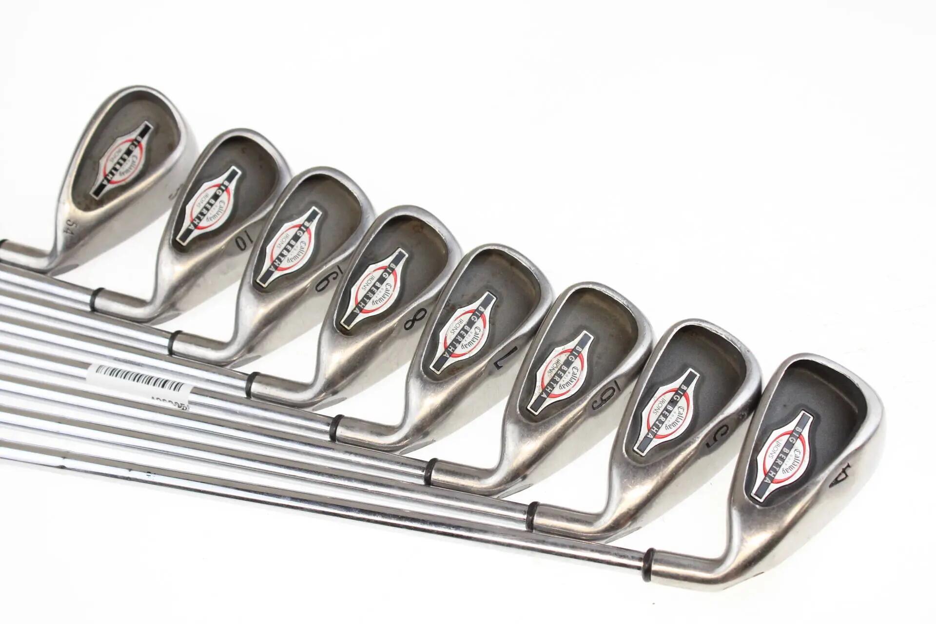 Seconde vie - Callaway BIG BERTHA 2002 RH 4-PW-SW Iron Set - Sufficient 3/6