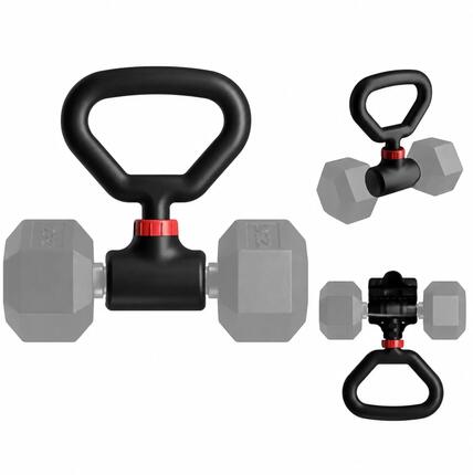 Poignée de conversion haltère en kettlebell - adaptateur ergonomique jusqu'à 50