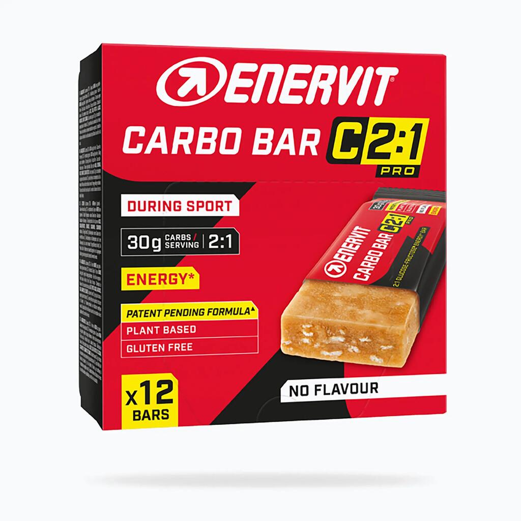 Enervit C2:1 Carbo Pro energy bar set: 12 pcs x 45 g