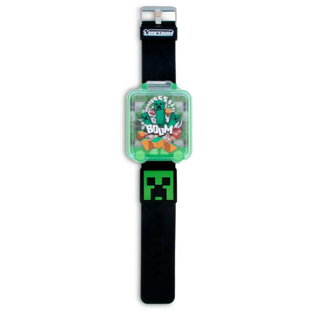 Reloj Digital Educativo Con Juegos Minecraft Niño 2/2