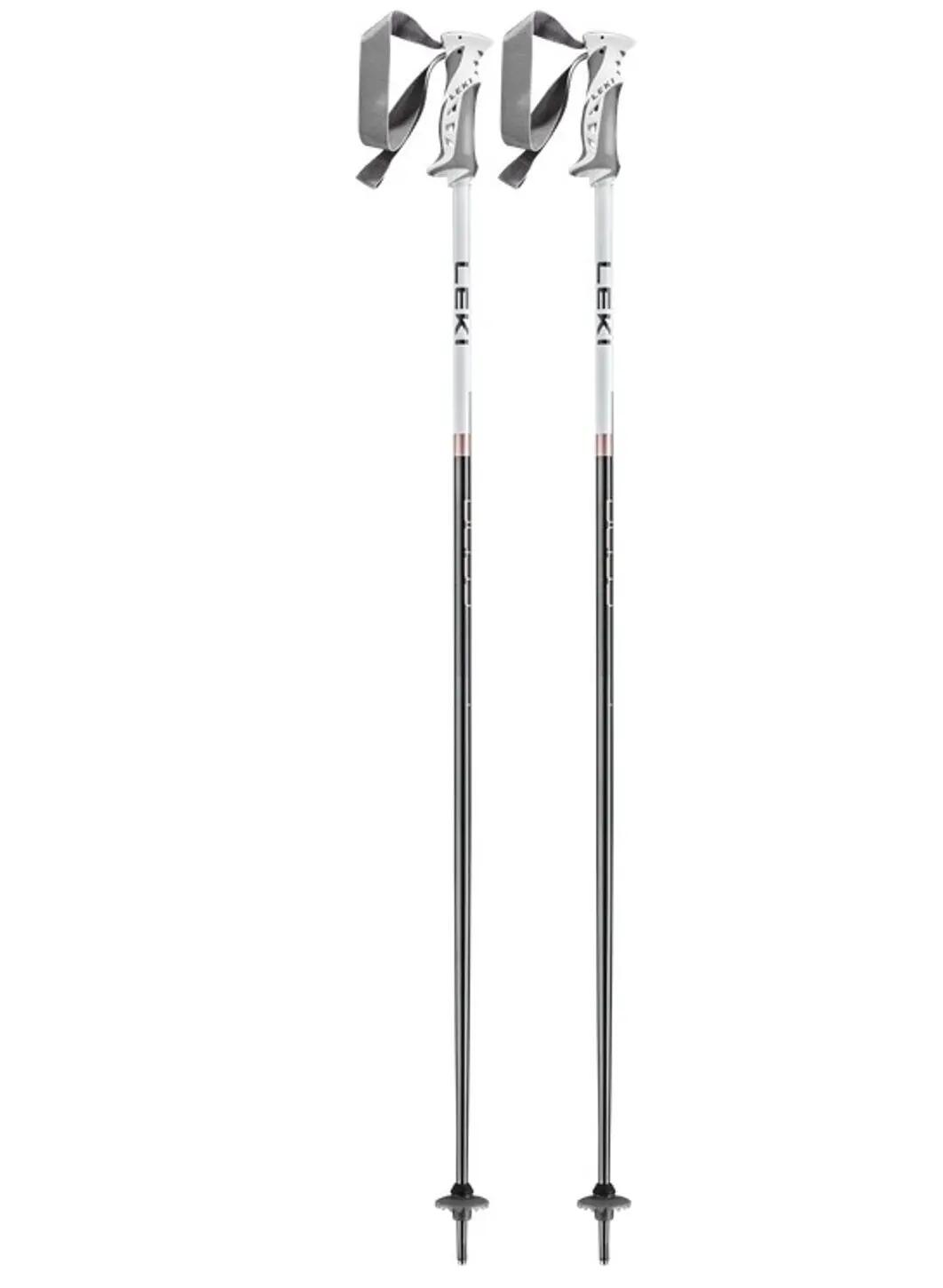 LEKI Leki Damen Skistöcke Bliss Silvergrey White Rosegold 2027 2/3