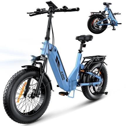 Vélo de ville électrique pliable iScooter EB8 250W 720Wh 20-pouces