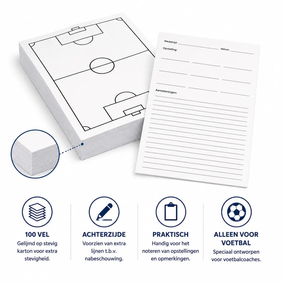 Sportec Coachpapier A4 - 21 x 29 cm 2/2