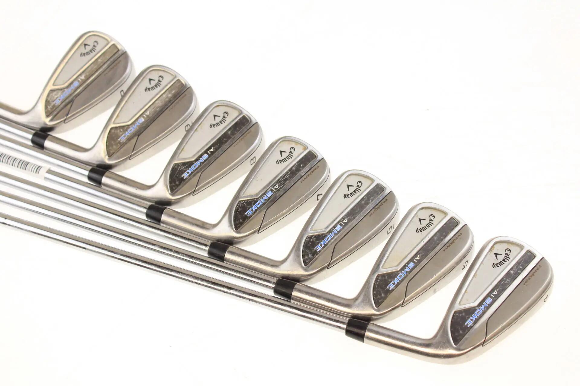 Seconde vie - Callaway Paradym Ai Smoke RH 4-PW Iron Set - Sufficient 3/6