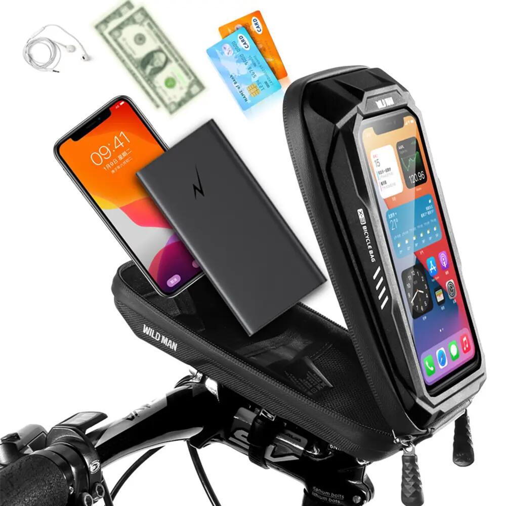 Fietstas voor stuur met touchscreen-telefoonhouder WILD MAN 5/6