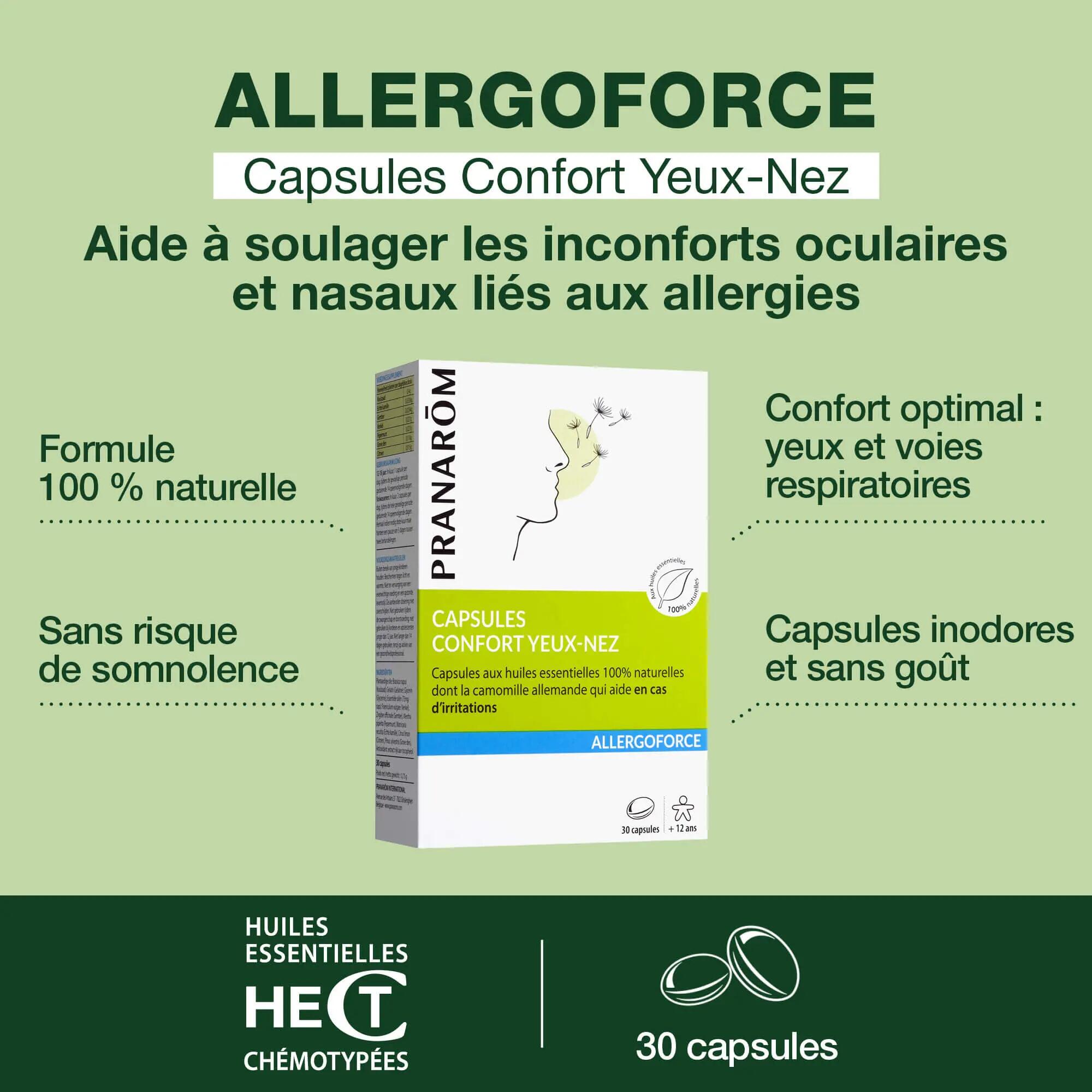 Complément alimentaire - Capsules confort yeux-nez, 30 gélules 4/4