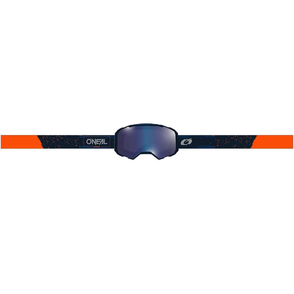 Occhiali da MTB Goggle PAINT B-22, blu/arancione 4/4