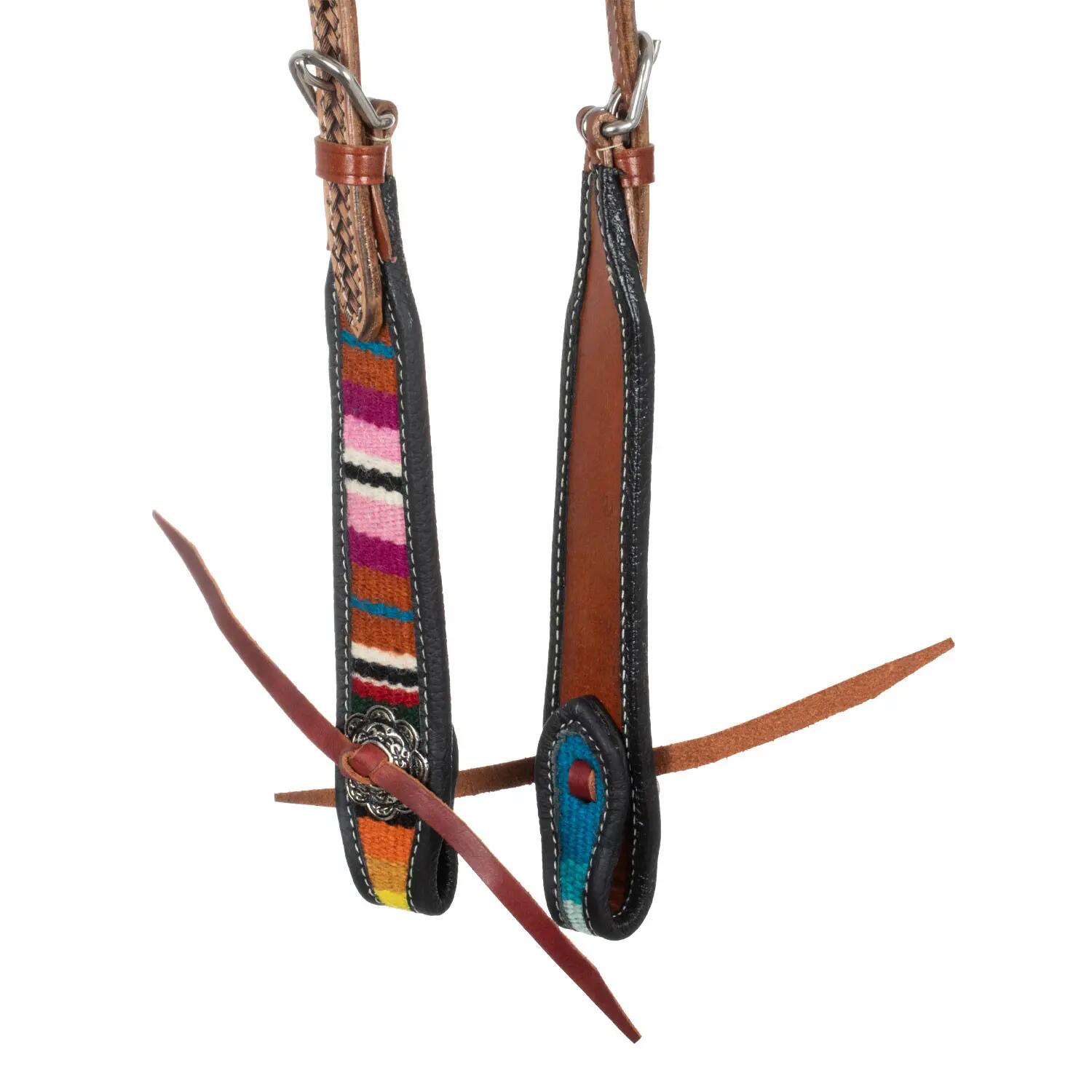 Bridon western avec décorations imitation tapis 4/4